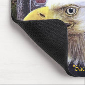 Heiliger Voice Bald Adler & Totem Pole Maus Pad Mousepad (Ecke)