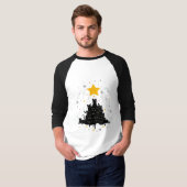 Heiliger Weihnachtsbaum, lustiger KatzenWeihnachts T-Shirt (Vorne ganz)