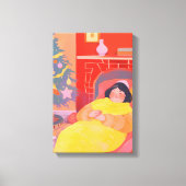 Heiliger Weihnachtstag Leinwanddruck (Vorderseite)