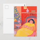 Heiliger Weihnachtstag Postkarte (Vorne/Hinten)