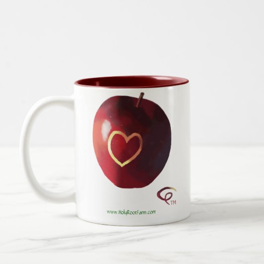 Heiliger Wurzel-Bauernhof-Kauf-lokale Tasse - groß (Links)