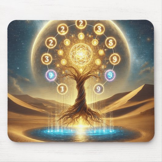 Heiliger Wüstenbaum Mousepad (Vorne)