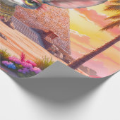 Heiliger Wüstenhüter Geschenkpapier (Ecke)