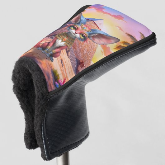 Heiliger Wüstenhüter Golf Headcover (3/4 Vorderseite)