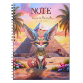 Heiliger Wüstenhüter Notizblock (Vorderseite)