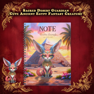 Heiliger Wüstenhüter Notizblock