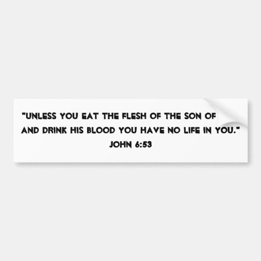 Heiliges Abendmahl Autoaufkleber (Vorne)