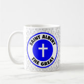 Heiliges Albert das große Kaffeetasse (Links)