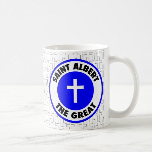 Heiliges Albert das große Kaffeetasse (Rechts)