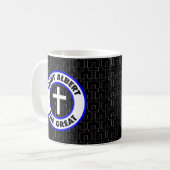 Heiliges Albert das große Kaffeetasse (Vorderseite Links)