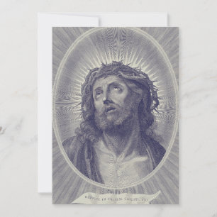 Heiliges Antlitz Jesu Feiertagskarte