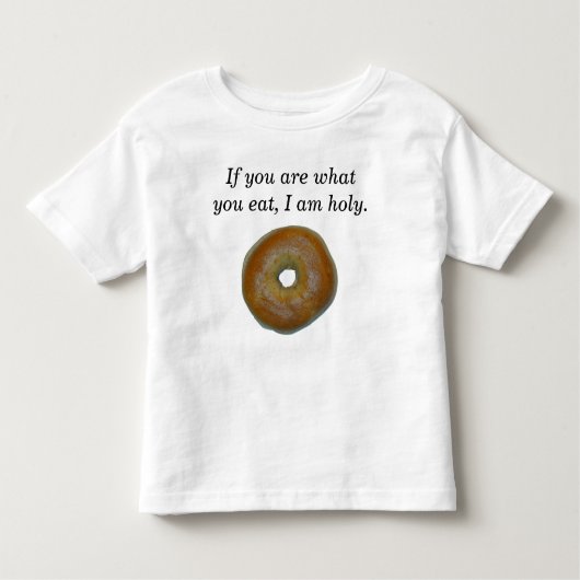 Heiliges Bagelkleid Kleinkind T-shirt (Vorderseite)
