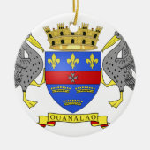 Heiliges Barthelemy Keramik Ornament (Vorne)