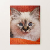 Heiliges Birman Kätzchen Puzzle (Vertikal)