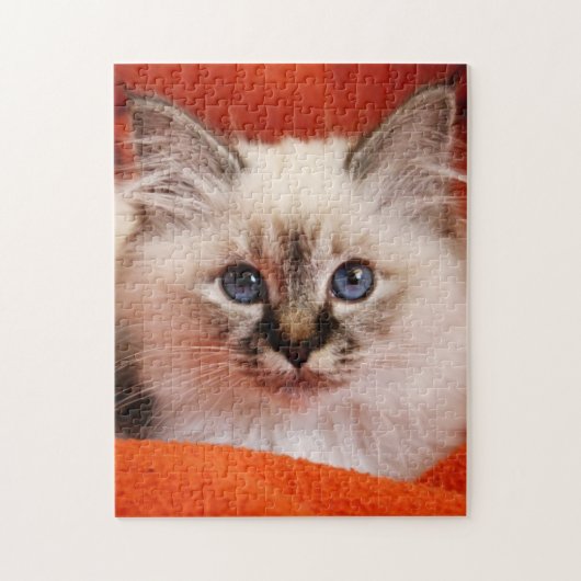 Heiliges Birman Kätzchen Puzzle (Vertikal)