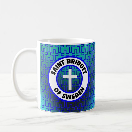 Heiliges Bridget von Schweden Kaffeetasse (Links)