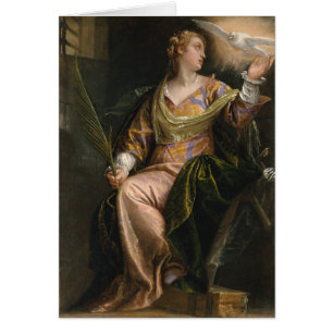 Heiliges Catherine von Alexandria im Gefängnis
