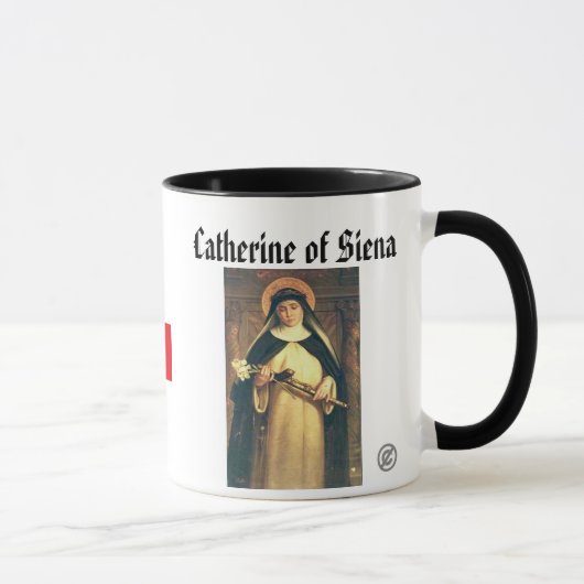 HEILIGES CATHERINE* von Siena-Tasse Tasse (Rechts)
