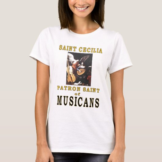 HEILIGES CECILIA T-Shirt (Vorderseite)