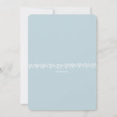 Heiliges Cross Foto Religiöse Einladung (Rückseite)