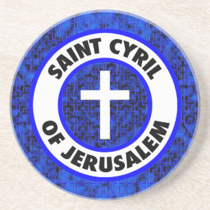 Heiliges Cyril von Jerusalem Untersetzer