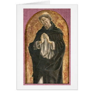 Heiliges Dominic (Tempera auf Platte)