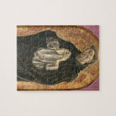 Heiliges Dominic (Tempera auf Platte) Puzzle (Horizontal)