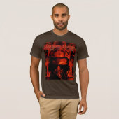 HEILIGES EID-FEUER-ROT T-Shirt (Vorne ganz)