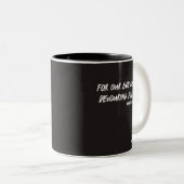 Heiliges Feuer - Löwe von Juda Kaffeetasse (VorderseiteRechts)