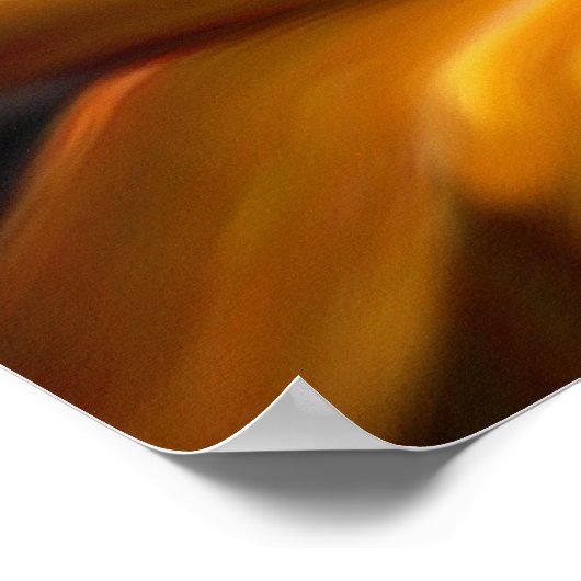 Heiliges Feuer Poster (Ecke)