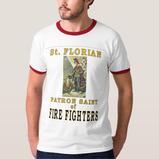 HEILIGES FLORIAN T-Shirt (Vorderseite)