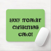 Heiliges freakin Weihnachtskuchen Mousepad (Mit Mouse)