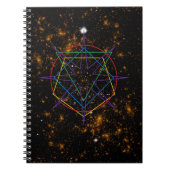 Heiliges Geometrie-Sigil Notizblock (Vorderseite)
