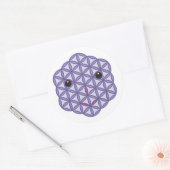 Heiliges Gesicht - Arcturian, 01 Pr. Runder Aufkleber (Umschlag)