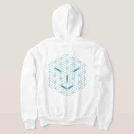 Heiliges Gesicht - Arcturian 02, Sea Green-Tr. Hoodie