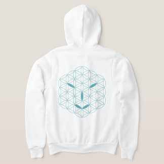 Heiliges Gesicht - Arcturian 02, Sea Green-Tr. Hoodie