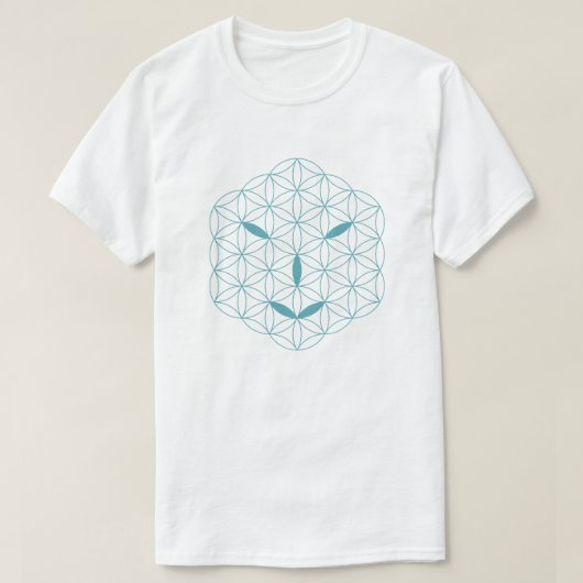 Heiliges Gesicht - Arcturian 02, Sea Green-Tr. T-Shirt (Design vorne)