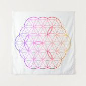 Heiliges Gesicht - Arcturian, Cl-Tr. Wandteppich (Vorderseite (Horizontal))