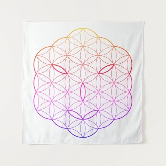 Heiliges Gesicht - Arcturian, Cl-Tr. Wandteppich (Vorderseite)