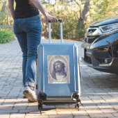 Heiliges Gesicht Jesu Aufkleber (Koffer Insitu)