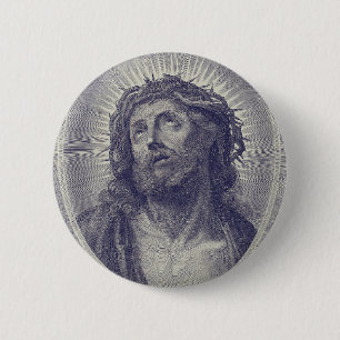 Heiliges Gesicht Jesu Button