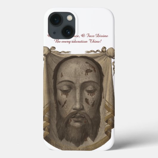 Heiliges Gesicht Jesu Case-Mate iPhone Hülle (Rückseite)