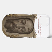 Heiliges Gesicht Jesu Case-Mate iPhone Hülle (Rückseite (Horizontal))