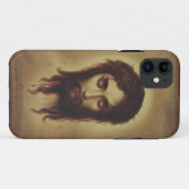 Heiliges Gesicht Jesu Christi Case-Mate iPhone Hülle (Rückseite (Horizontal))
