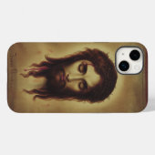Heiliges Gesicht Jesu Christi Case-Mate iPhone Hülle (Rückseite (Horizontal))
