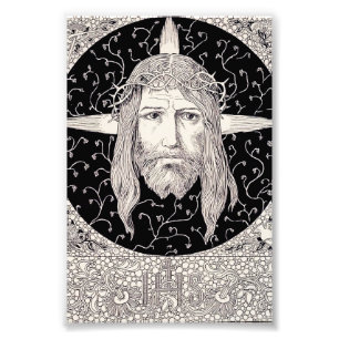 Heiliges Gesicht Jesu Christi Fotodruck
