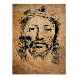 Heiliges Gesicht Jesu Christi Fotodruck
