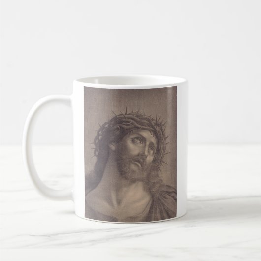 Heiliges Gesicht Jesu Christi Kaffeetasse (Links)