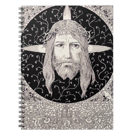 Heiliges Gesicht Jesu Christi Notizblock (Vorderseite)