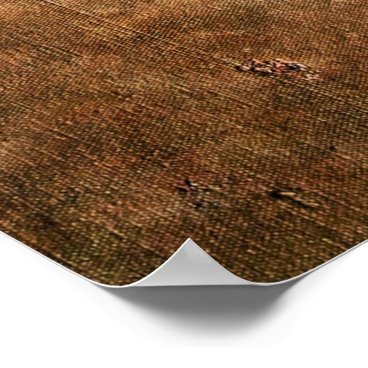 Heiliges Gesicht Jesu Christi Poster (Ecke)